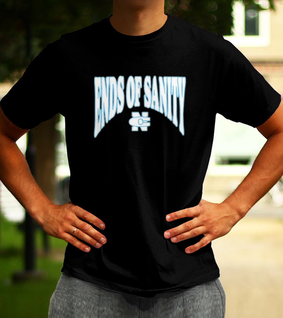Ends Of Sanity NC Daze Blue Iconic Style T-Shirt