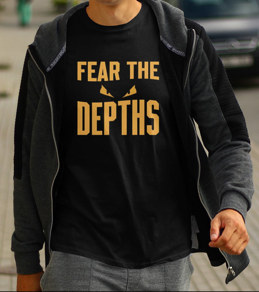 Fear The Depths Eyes Of Mystery Beneath The Surface T-Shirt