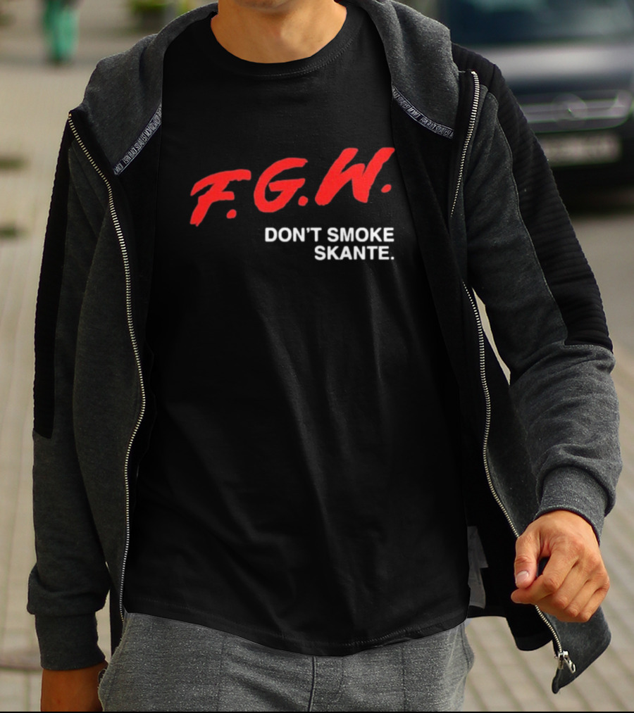 F.G.W. Don’t Smoke Skante T-Shirt