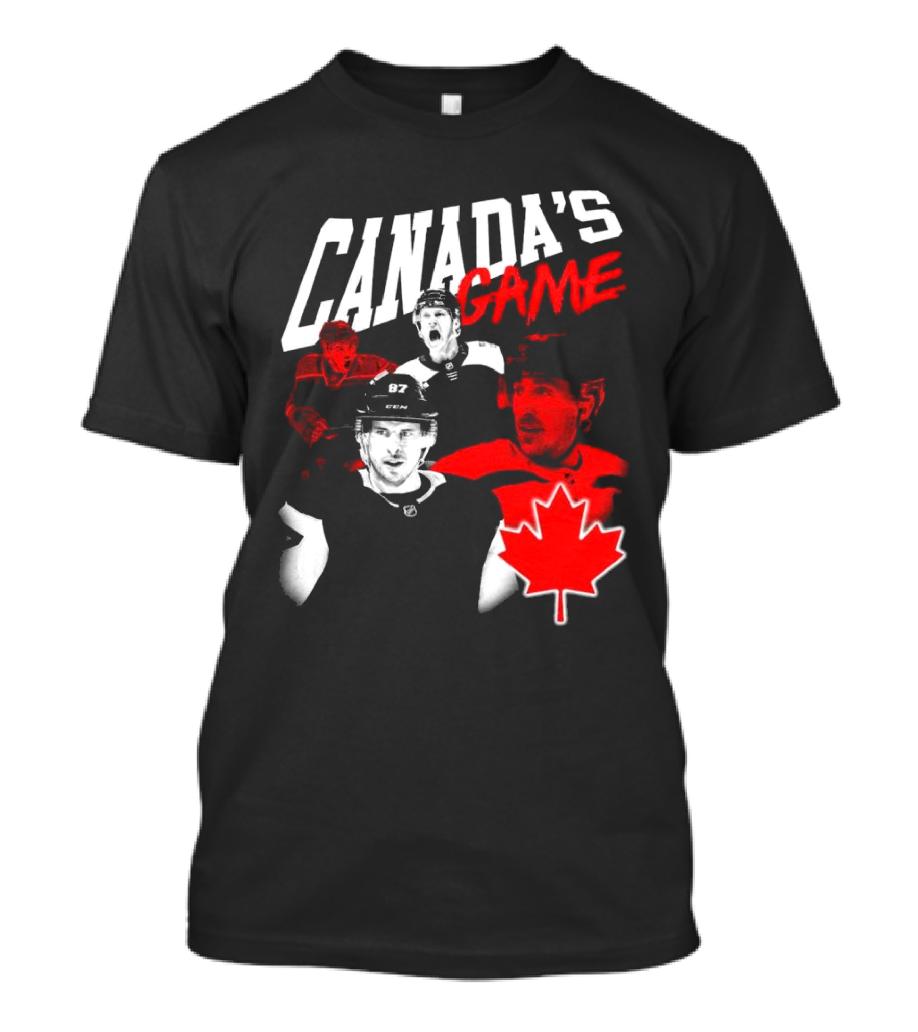 Canada's Game 4 Nations Team Maple Leaf T-Shirt