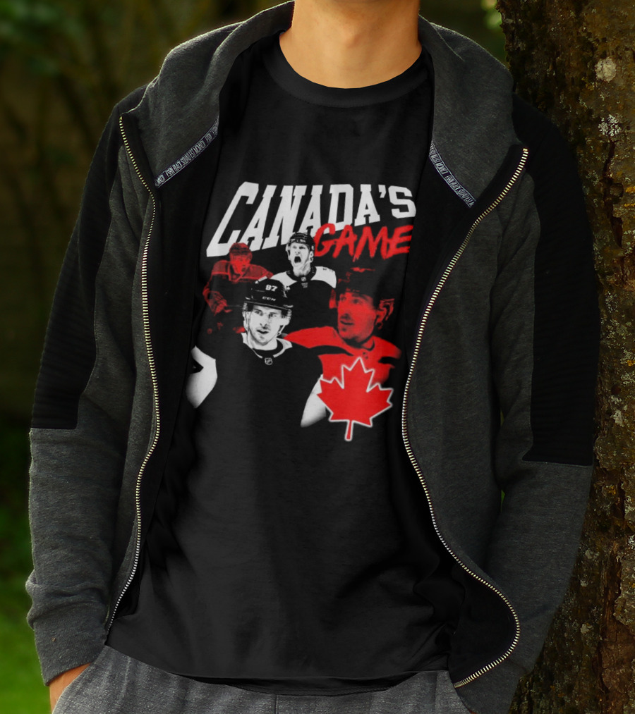 Canada's Game 4 Nations Team Maple Leaf T-Shirt