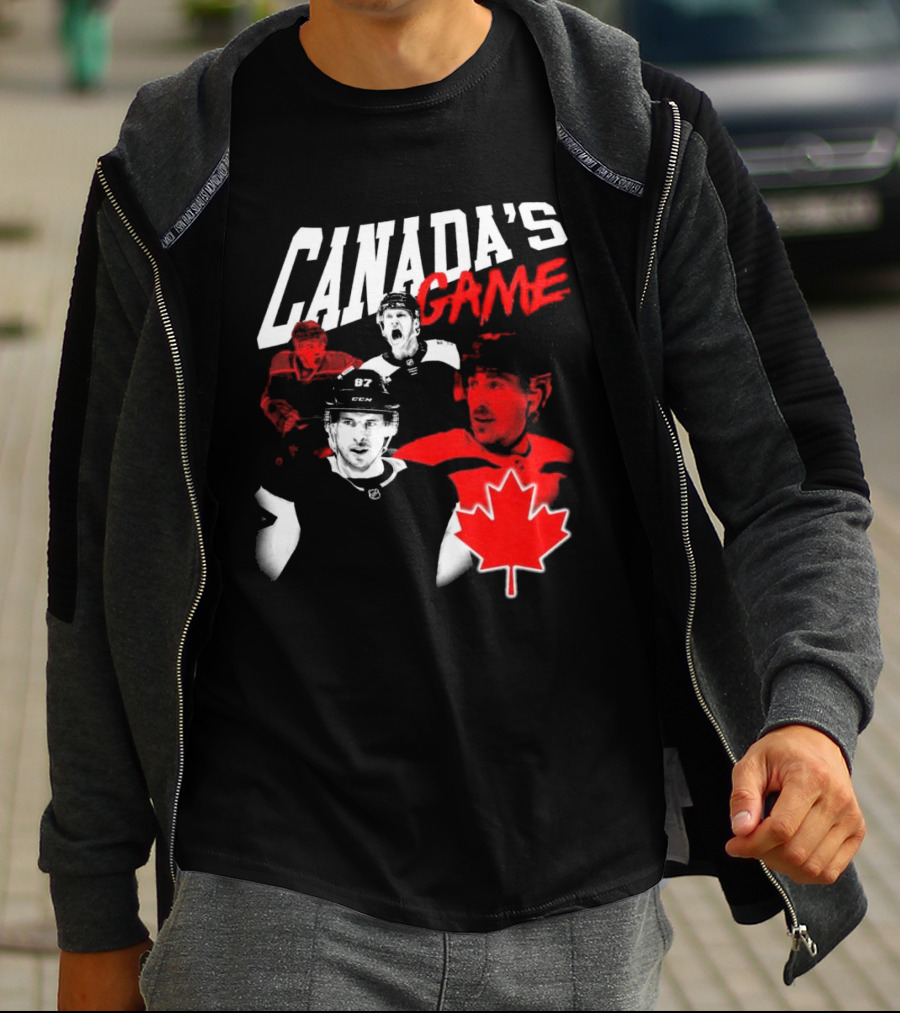 Canada's Game 4 Nations Team Maple Leaf T-Shirt