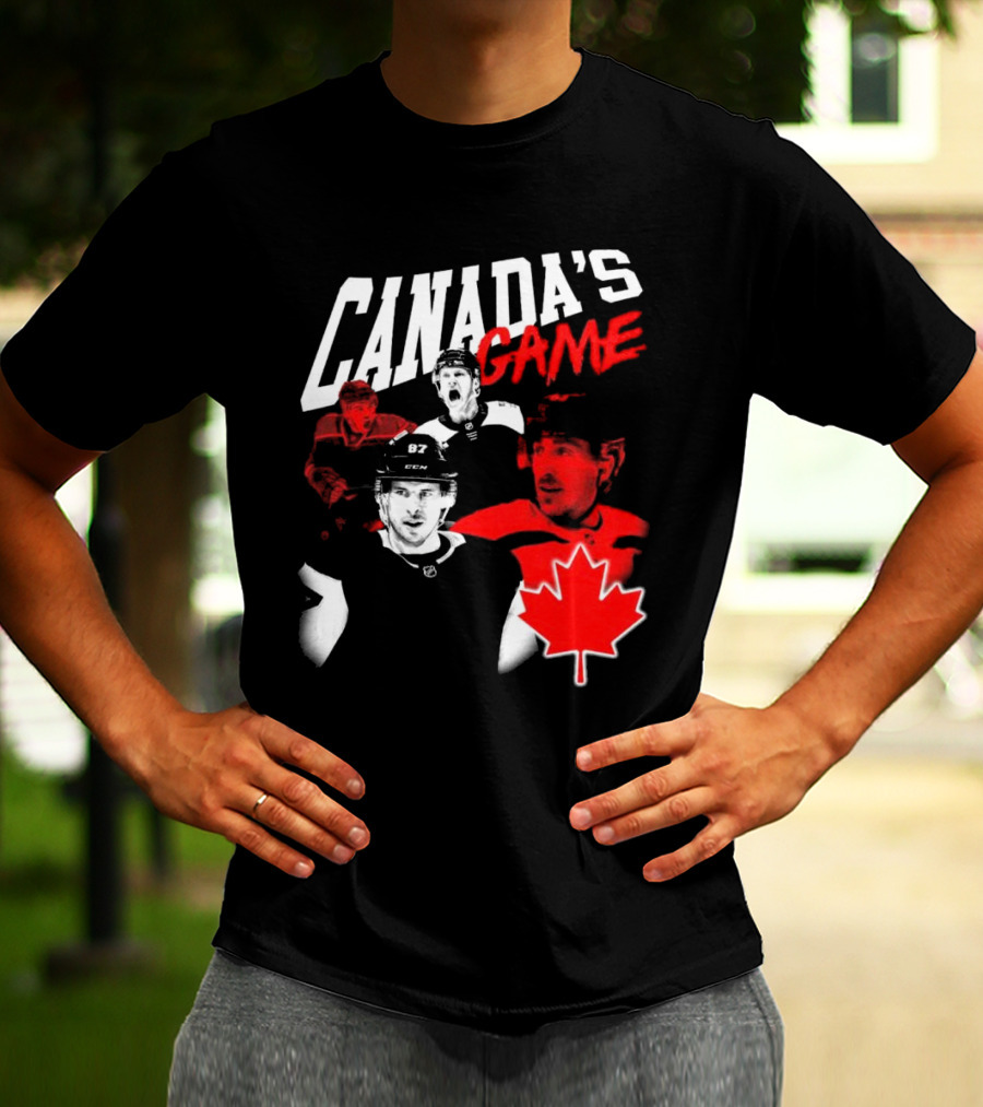Canada's Game 4 Nations Team Maple Leaf T-Shirt