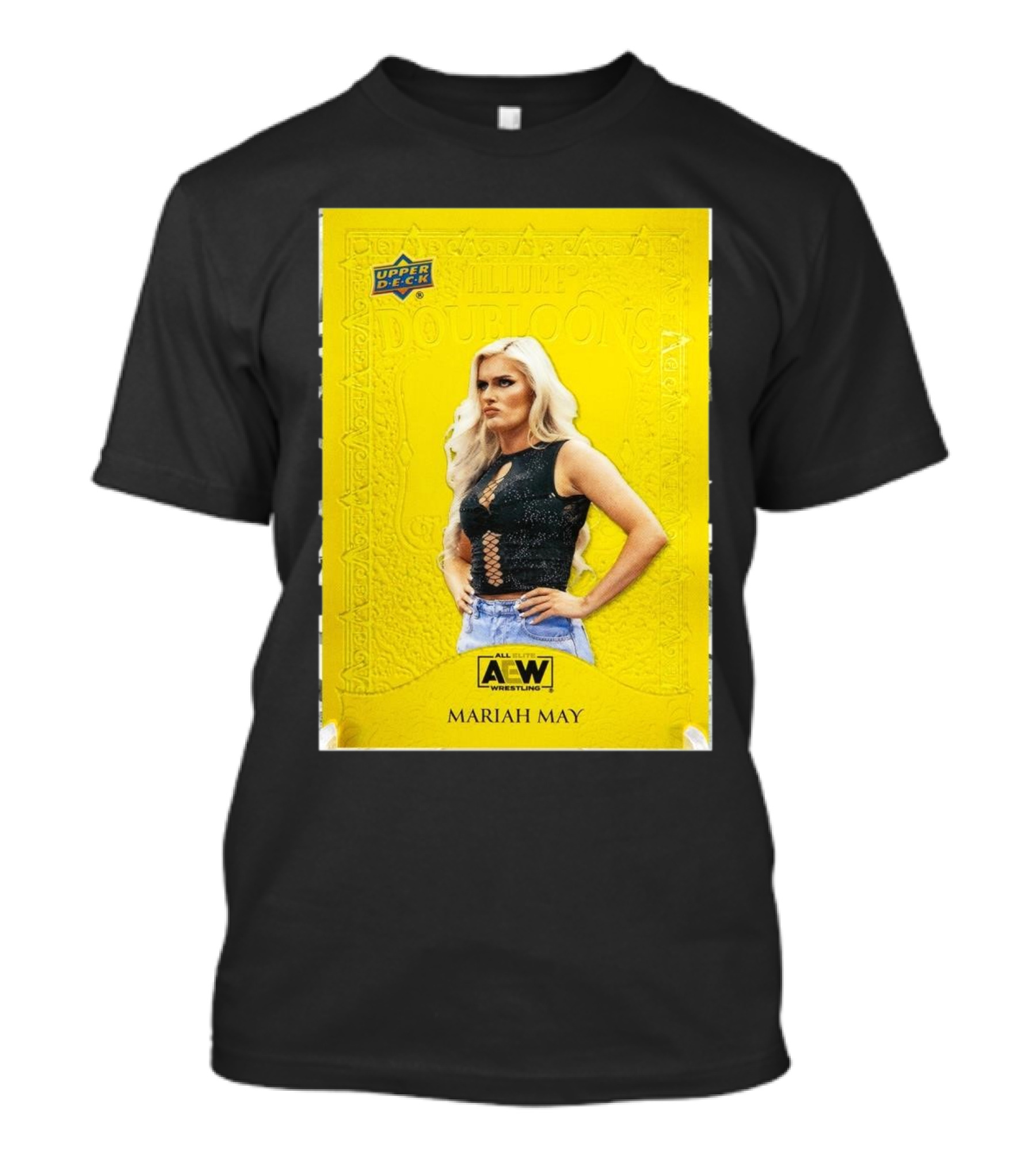 Upper Deck Allure Doubloons AEW All Elite Wrestling Mariah May T-Shirt