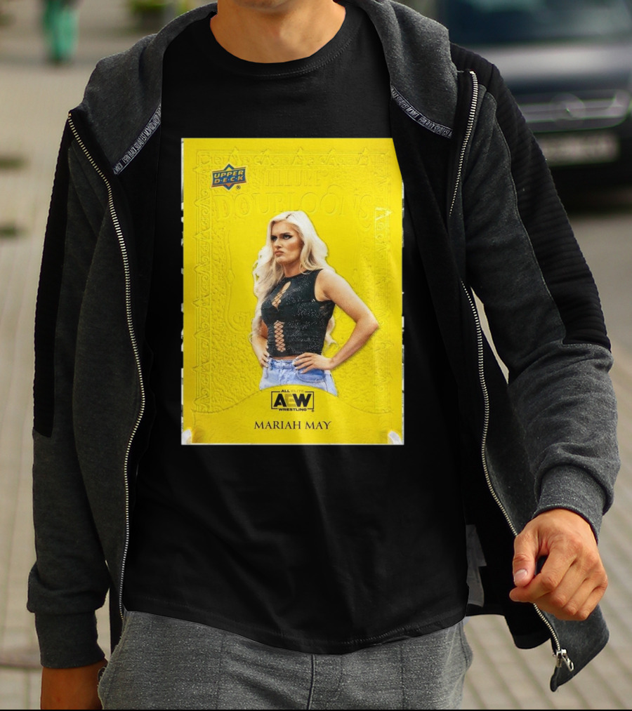 Upper Deck Allure Doubloons AEW All Elite Wrestling Mariah May T-Shirt