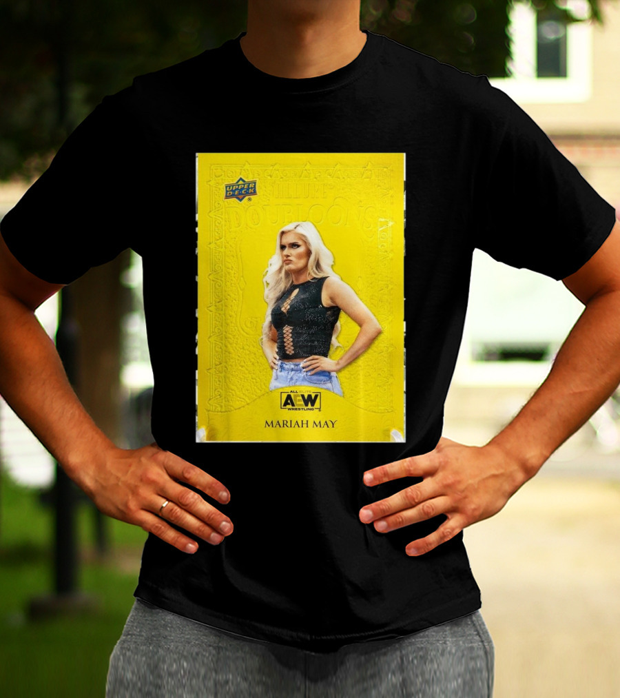 Upper Deck Allure Doubloons AEW All Elite Wrestling Mariah May T-Shirt