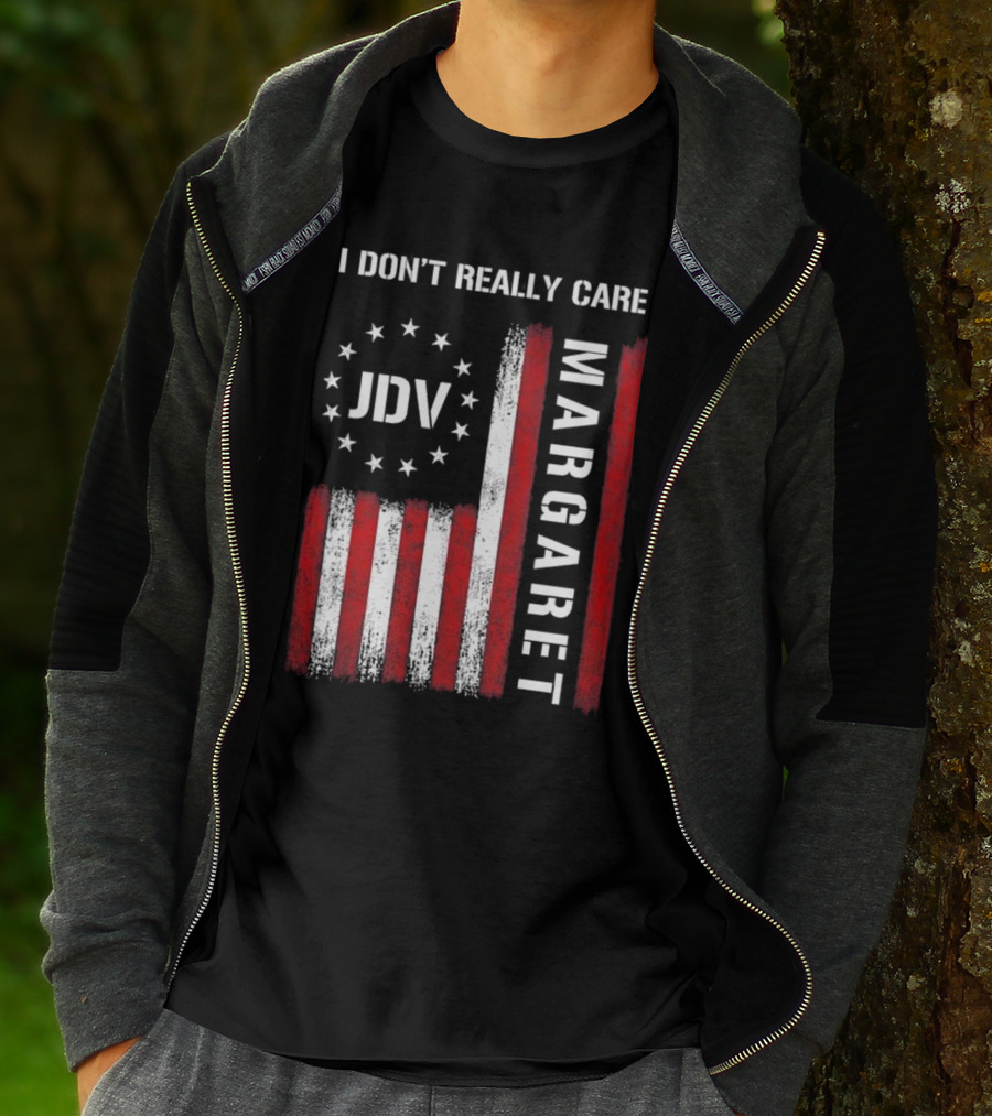 I Don’t Really Care JDV Margaret USA Flag 2025 T-Shirt