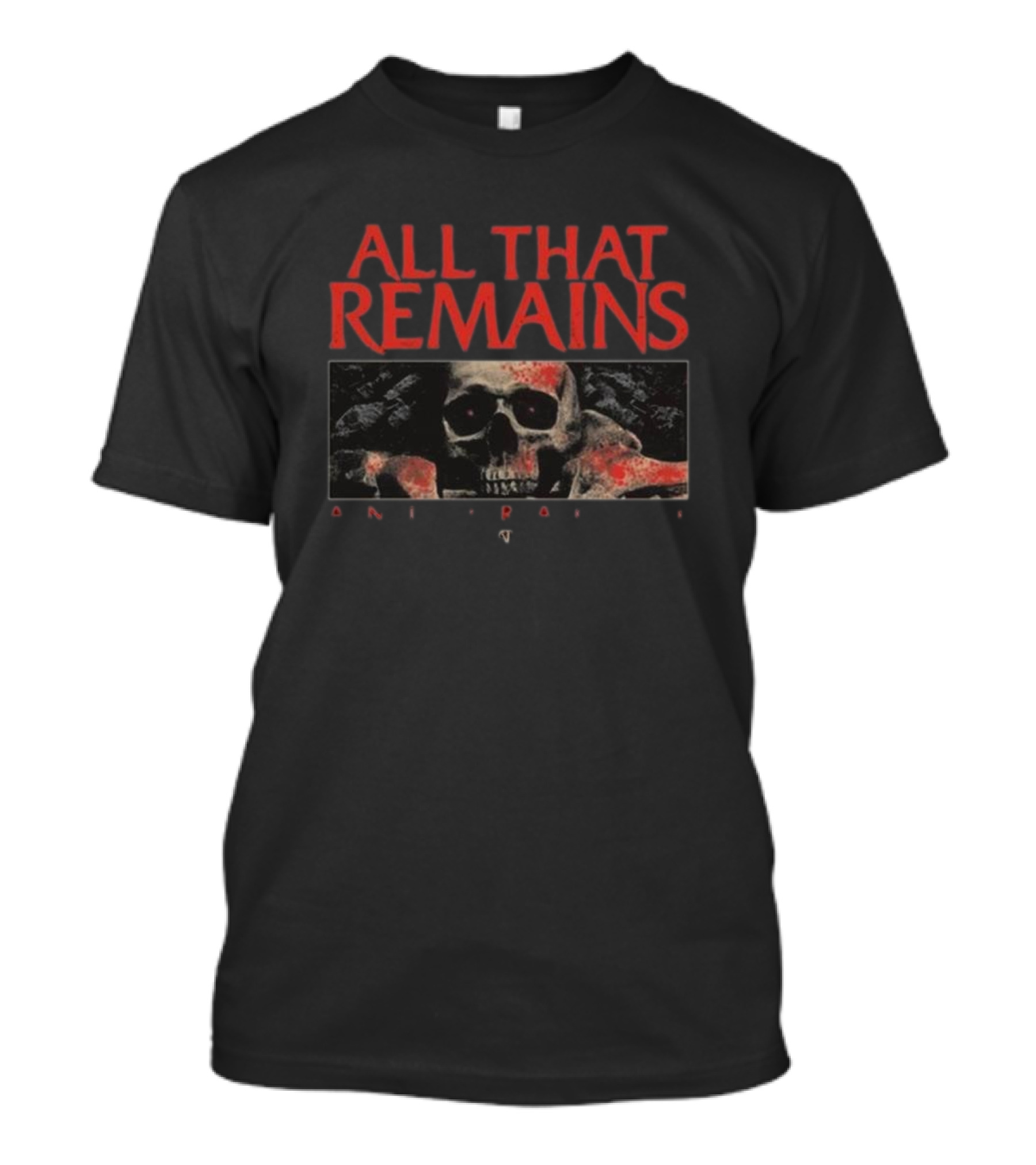 All That Remains Skull Blood And Stone T-Shirt