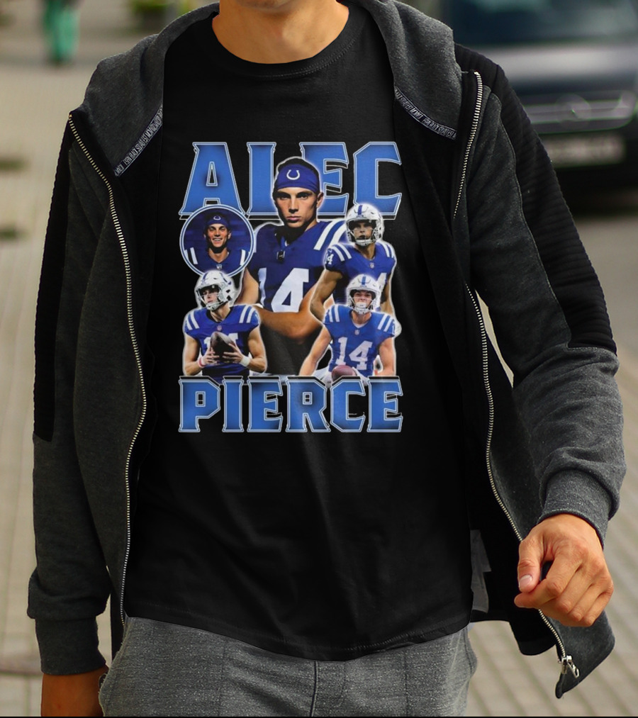Alec Pierce Indianapolis Football Number 14 Colts T-Shirt