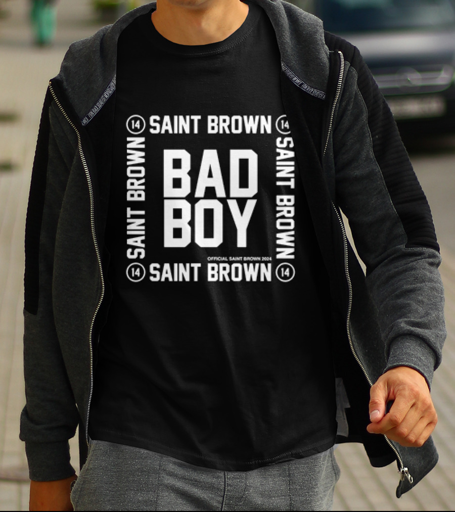 Bad Boy Saint Brown 14 T-Shirt