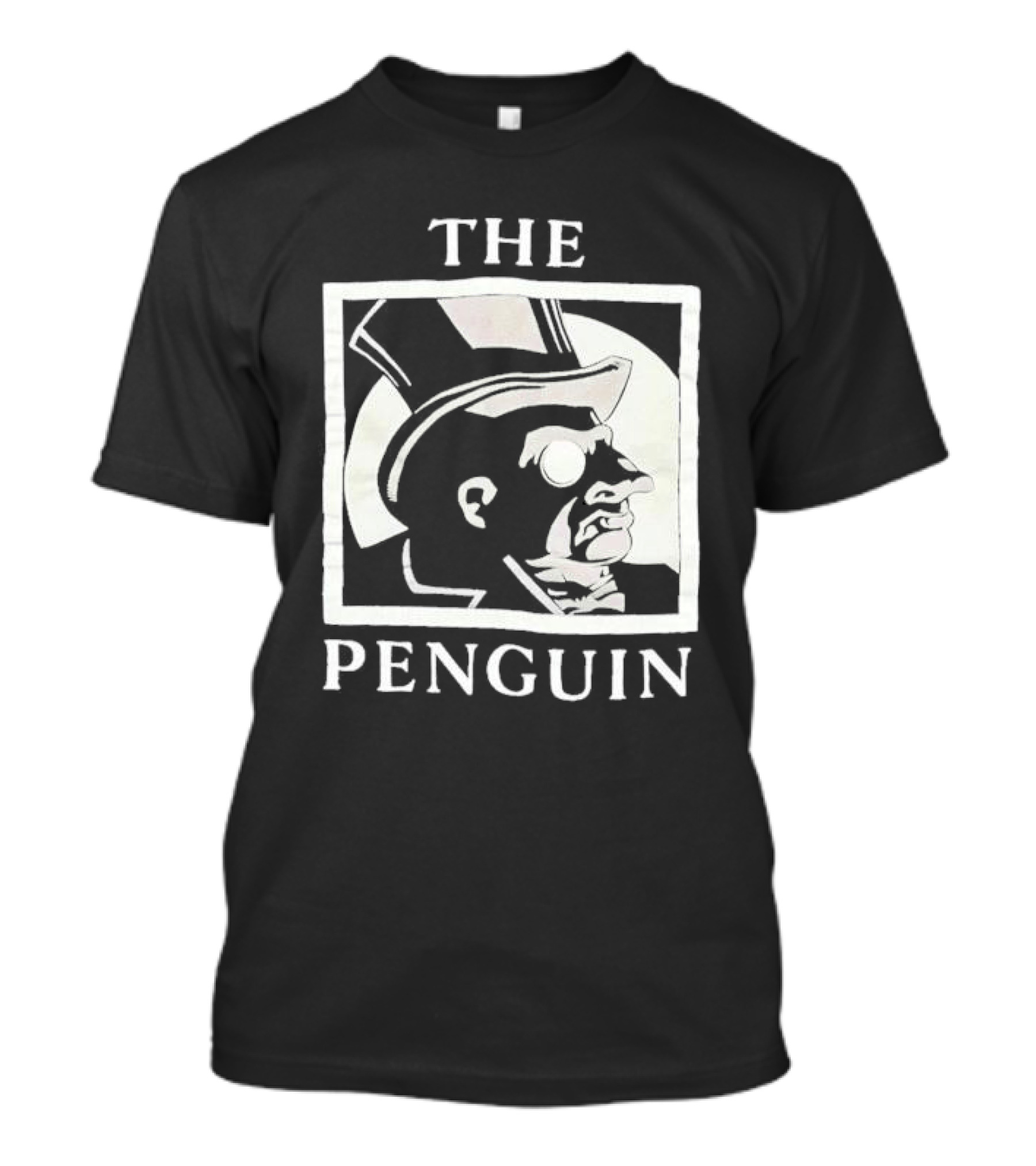 Batman Returns The Penguin Villain Silhouette Art T-Shirt