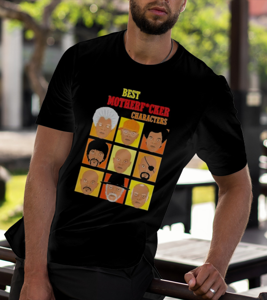 Best Motherfucker Characters T-Shirt