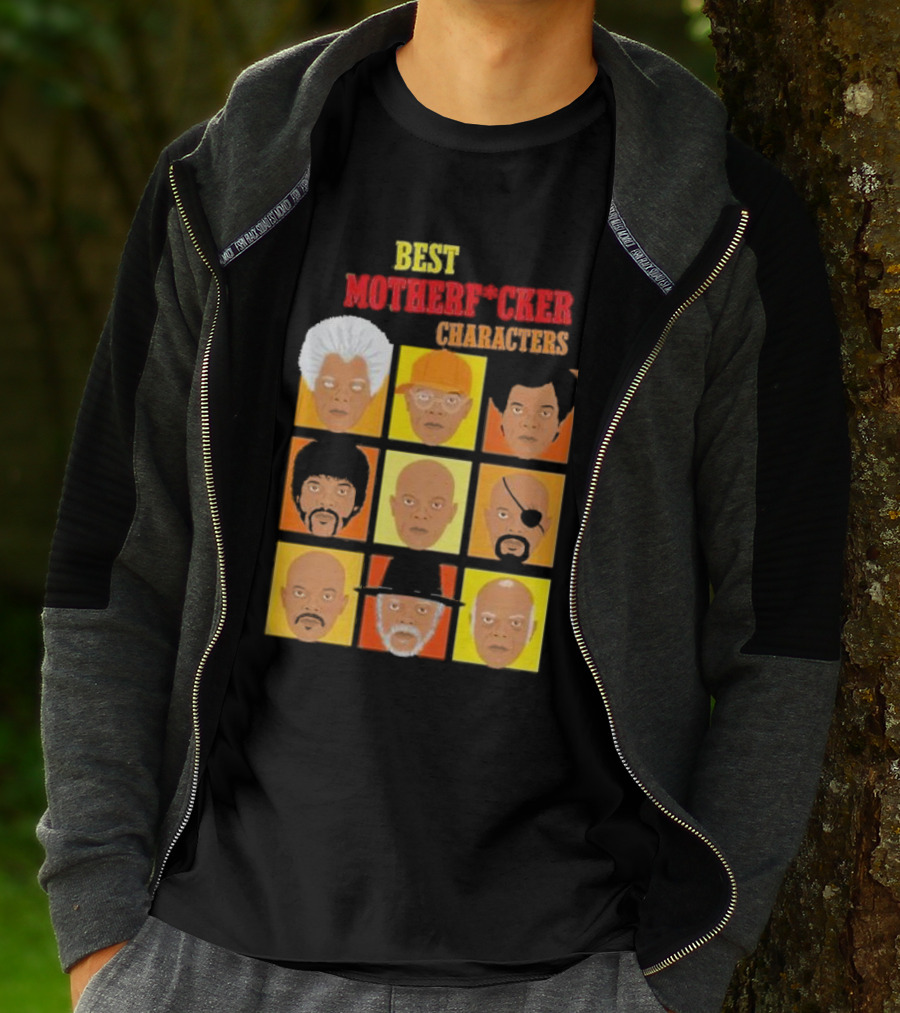 Best Motherfucker Characters T-Shirt