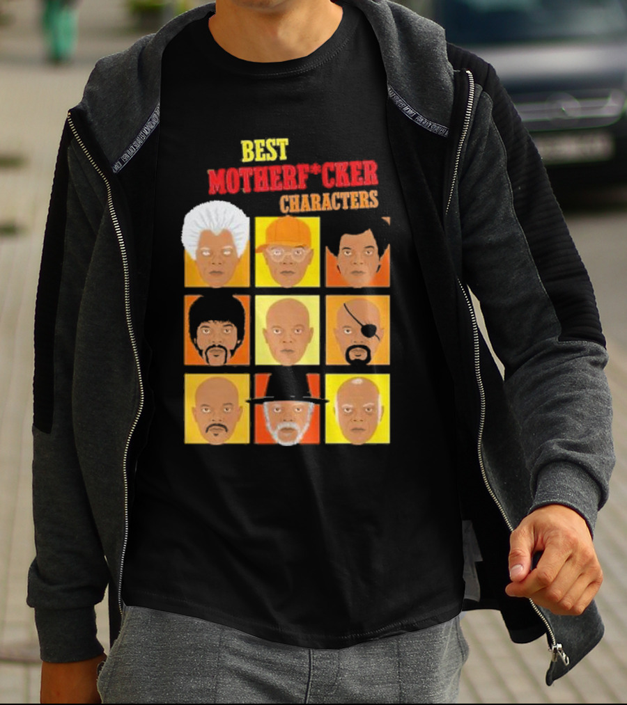 Best Motherfucker Characters T-Shirt