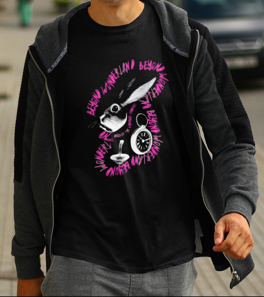 Beyond Wonderland Lost My Head Rabbit And Pocket T-Shirt