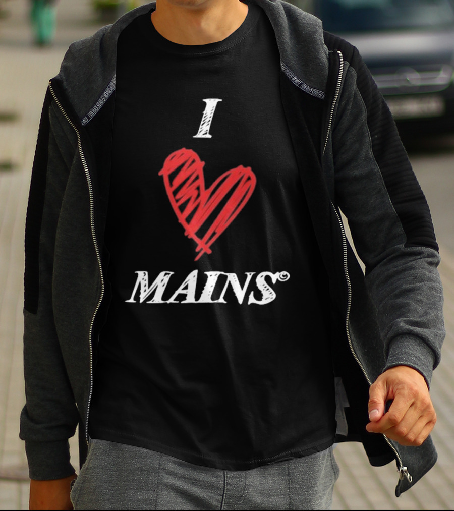 Big Smoke I Heart Mains T-Shirt