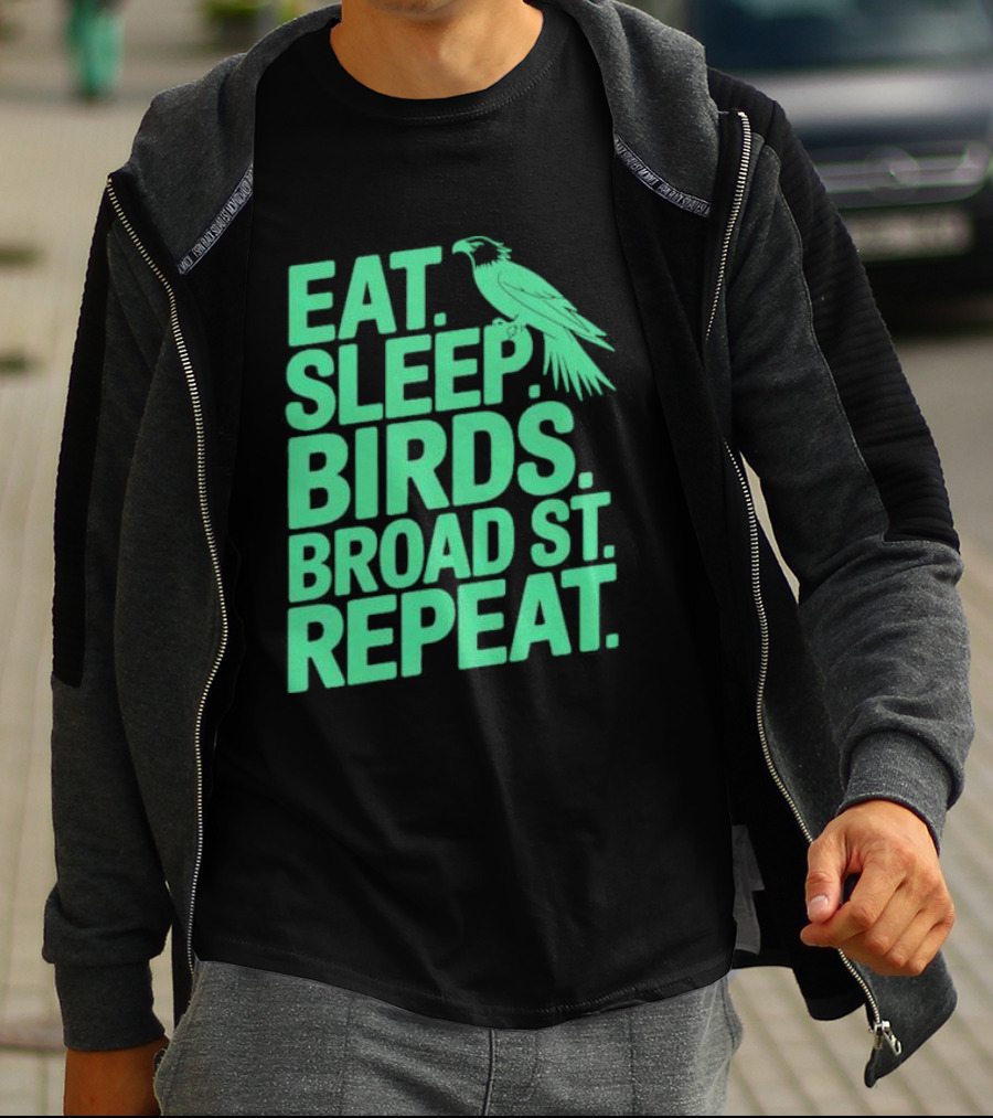 Birds Broad St Repeat T-Shirt