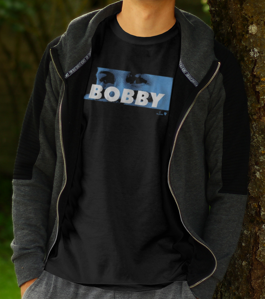 Bobby Witt Jr Bobby Eyes Blue Text T-Shirt