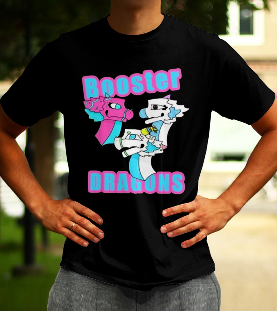 Booster Dragons Heavyweight T-Shirt