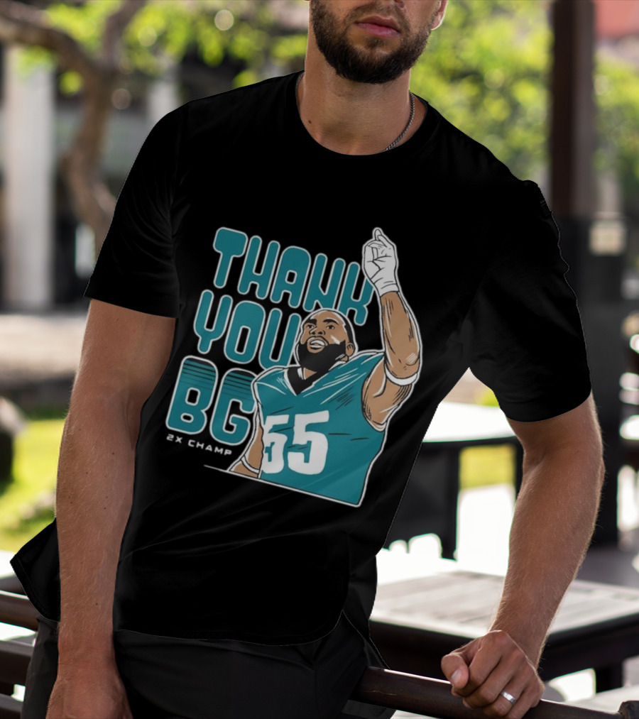 Brandon Graham Thank You BG T-Shirt