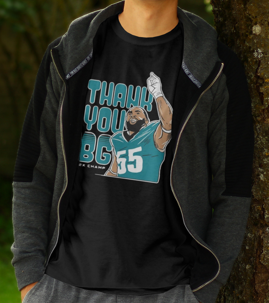 Brandon Graham Thank You BG T-Shirt