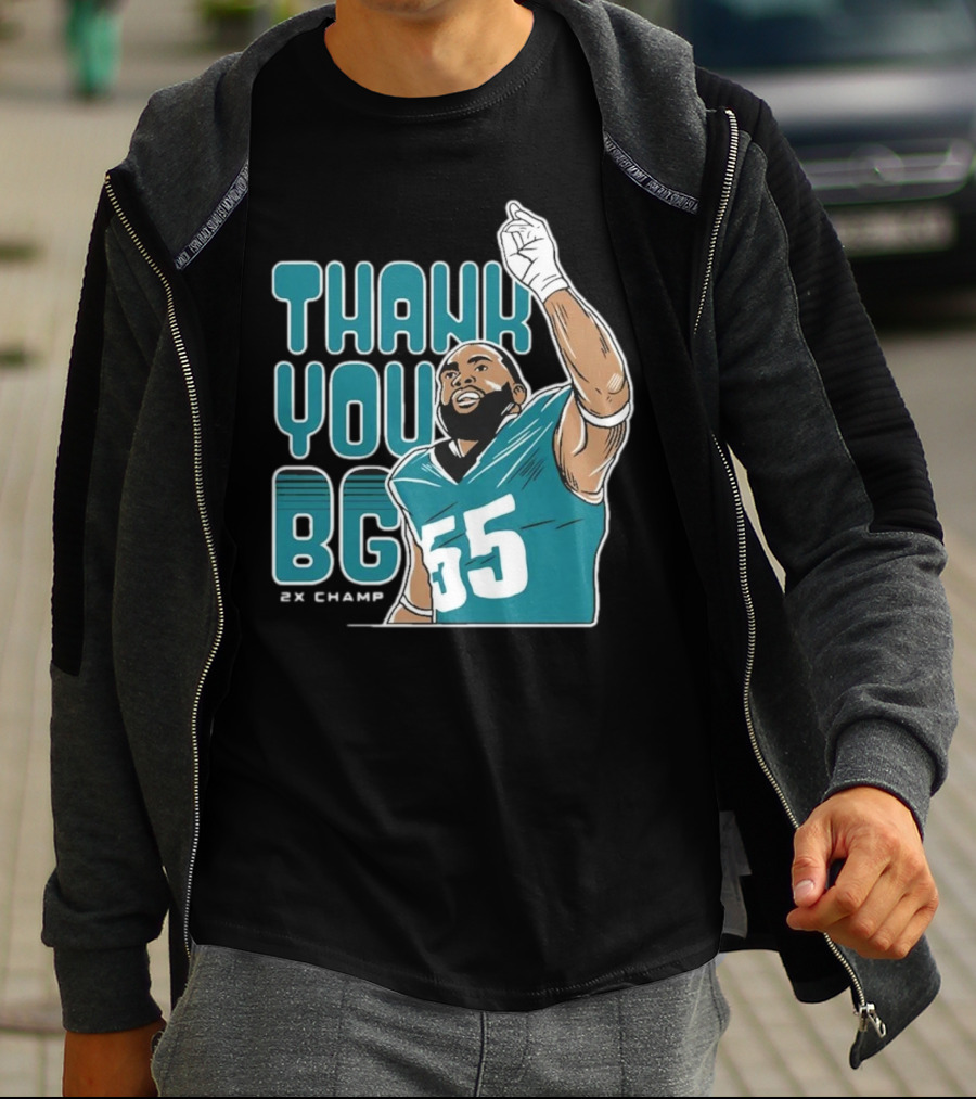 Brandon Graham Thank You BG T-Shirt