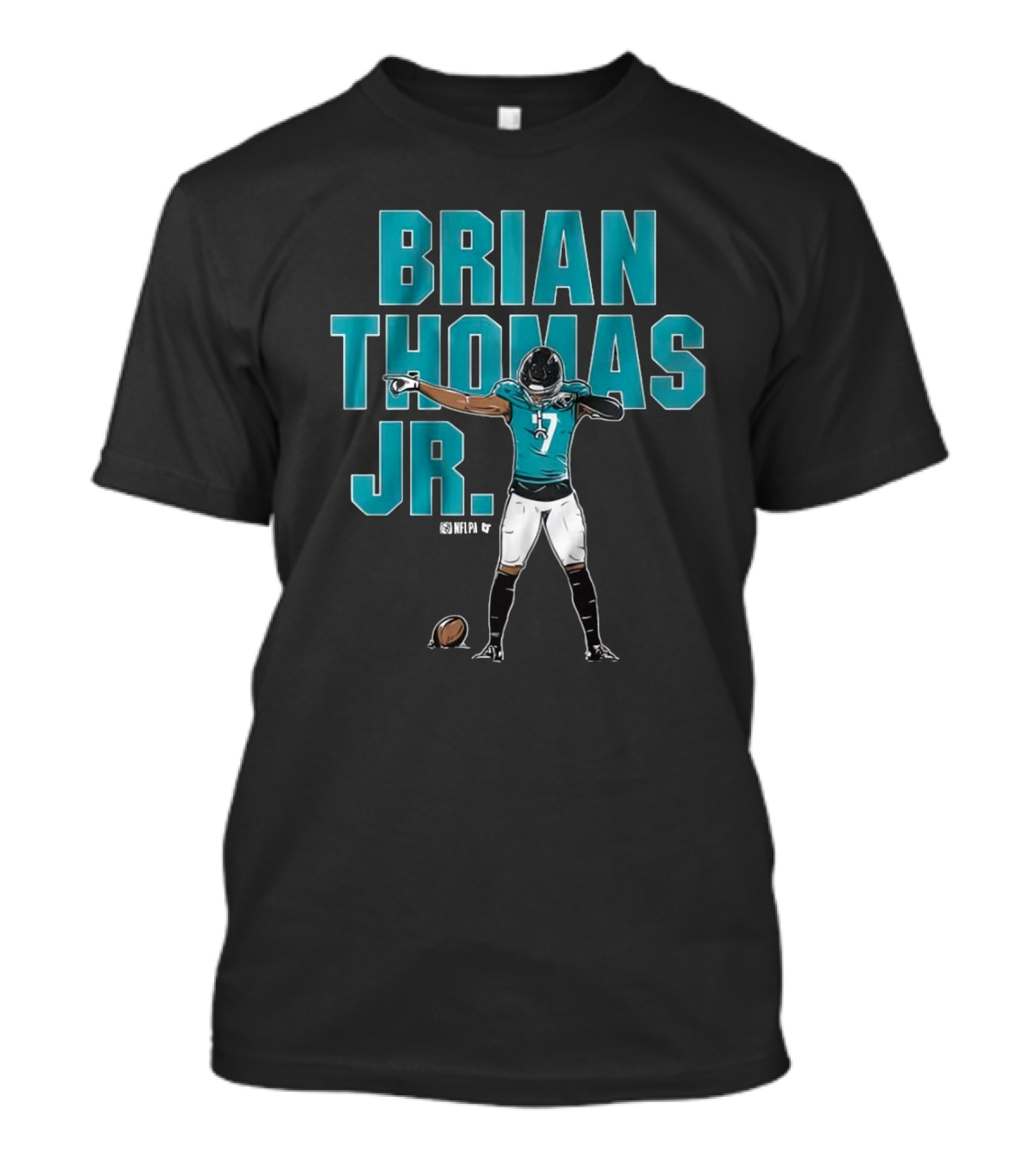 Brian Thomas Jr Superstar Pose Jacksonville Jaguars Football NFL T-Shirt