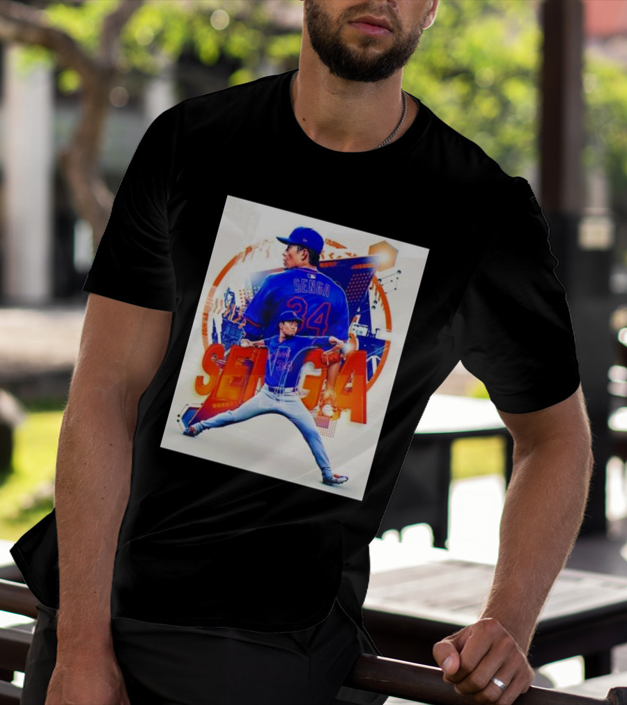 Bright Lights Senga Kodai New York Mets T-Shirt