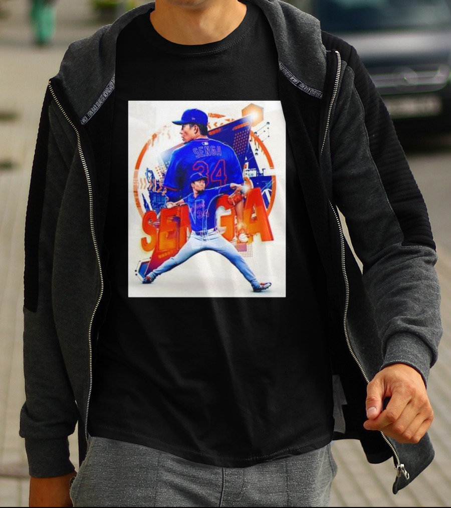 Bright Lights Senga Kodai New York Mets T-Shirt