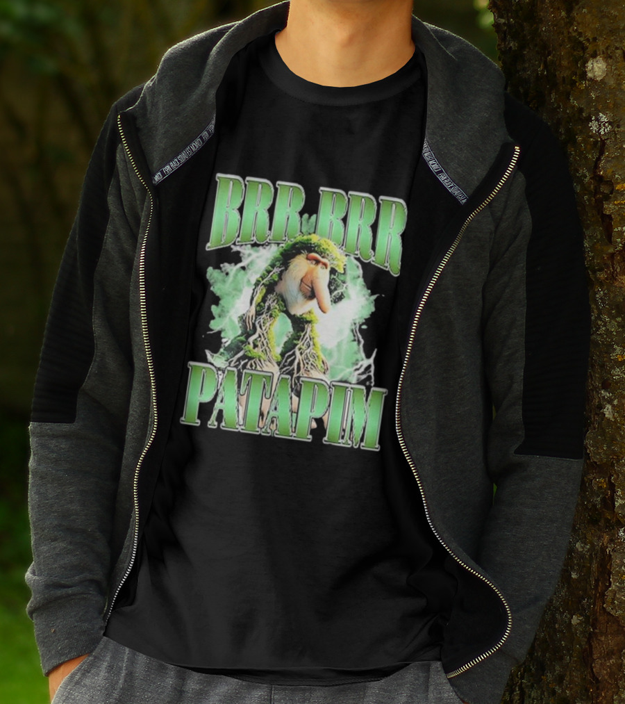 Brr Brr Patapim Italian Brainrot Meme T-Shirt