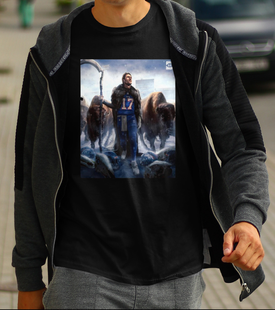 Buffalo Bills Win Denver Broncos Josh Allen And The Bills Trample Over The Broncos And Advance To The Divisional T-Shirt