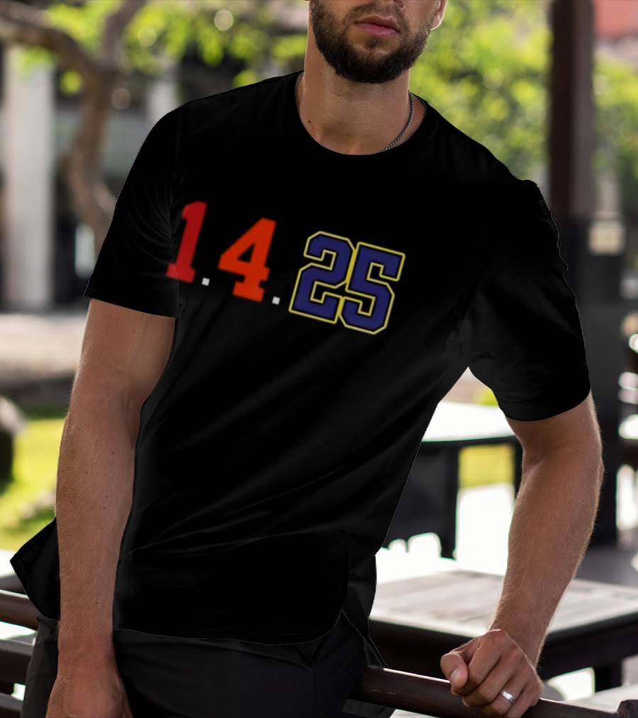 Bulls & Knicks Made These Customized 1.4.25 T-Shirt
