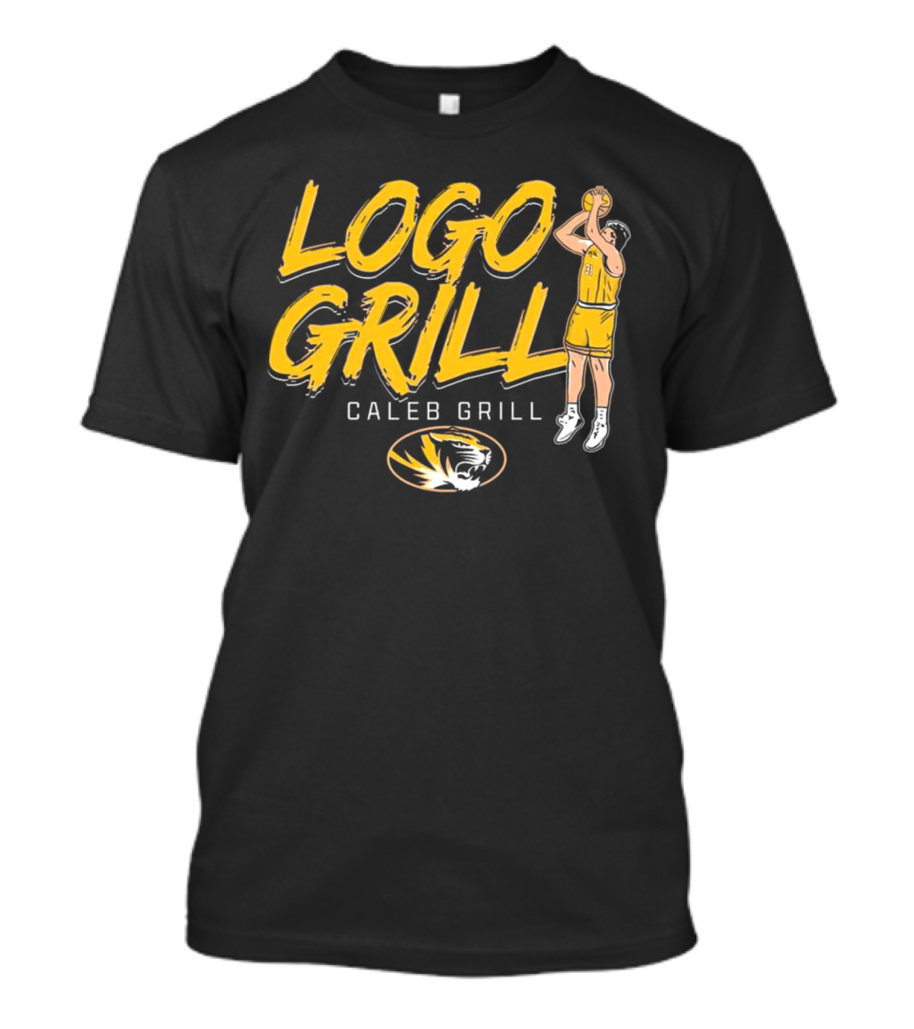 Caleb Grill Logo Grill T-Shirt