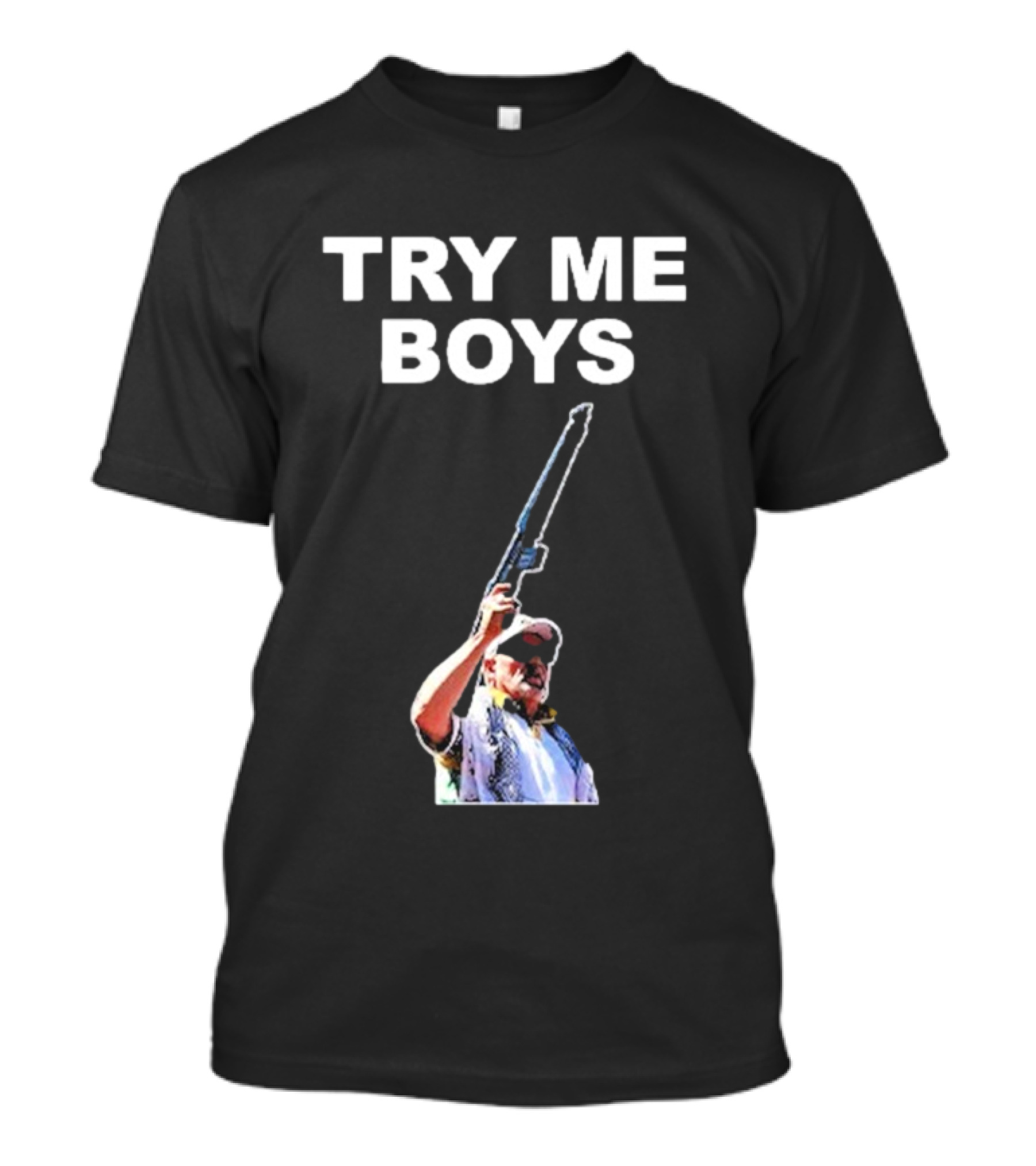 Carl Niehaus Try Me Boys Pro Gun T-Shirt