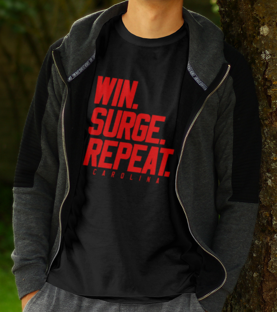Carolina Hurricanes Win Surge Repeat T-Shirt