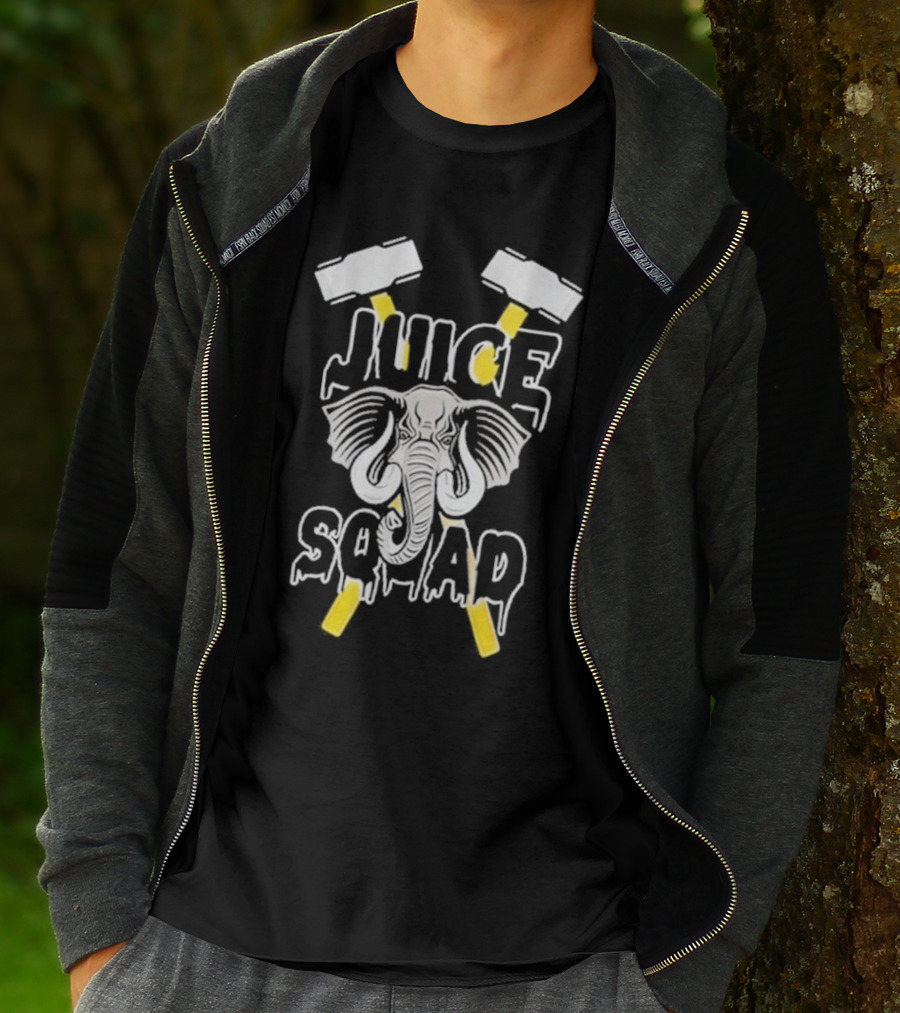 ChrisKapilovic Juice Squad Elephant T-Shirt