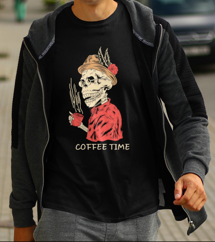 Cowboy Coffee Time T-Shirt