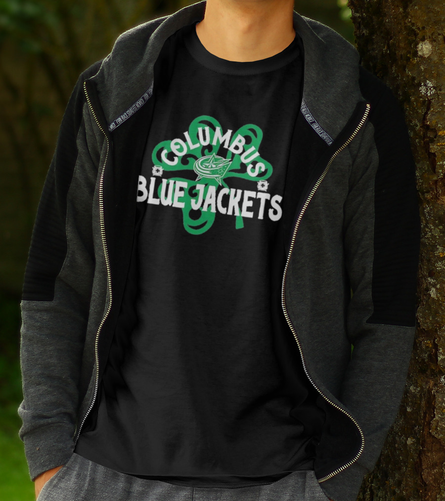 Columbus Hockey St. Patrick’s Day Richmond Shamrock T-Shirt