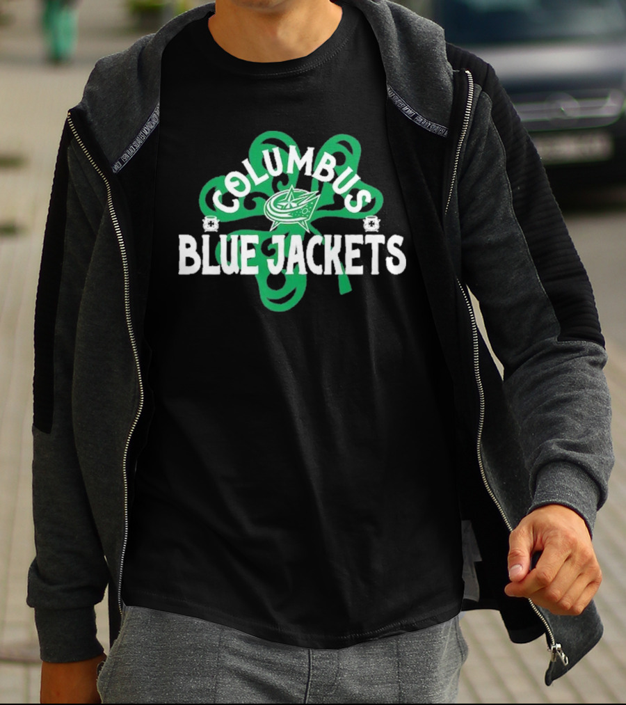 Columbus Hockey St. Patrick’s Day Richmond Shamrock T-Shirt