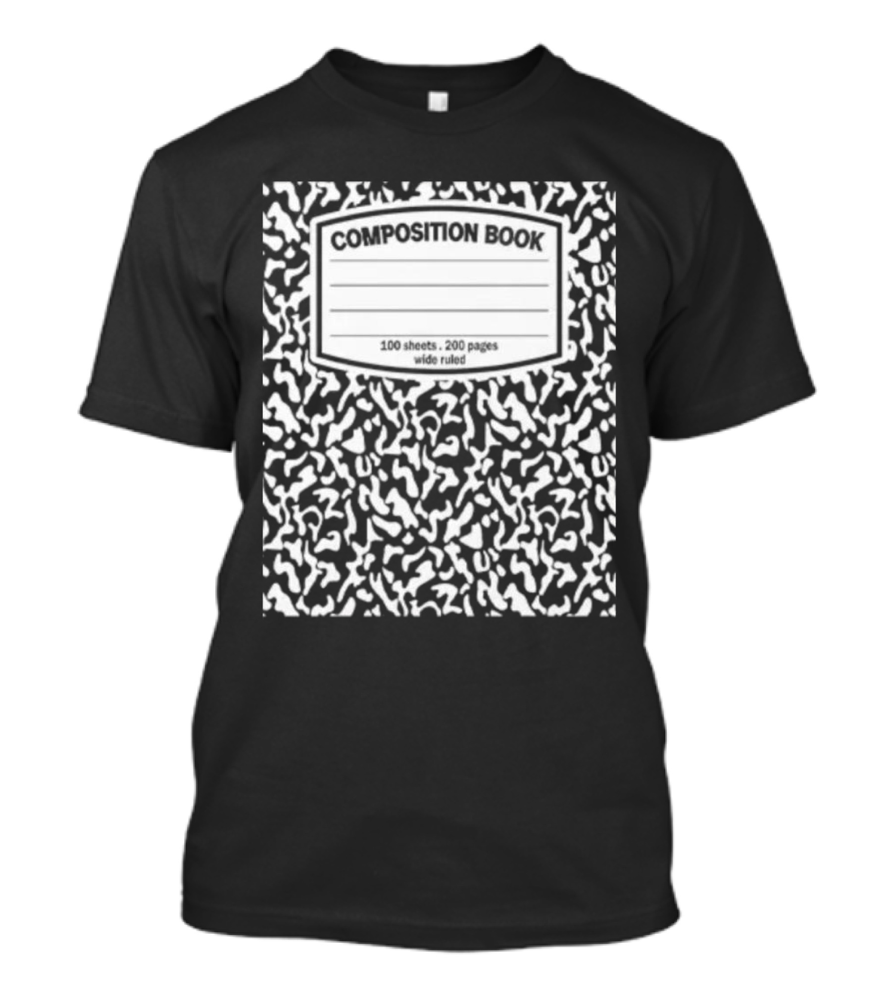 Composition Book Notebook T-Shirt
