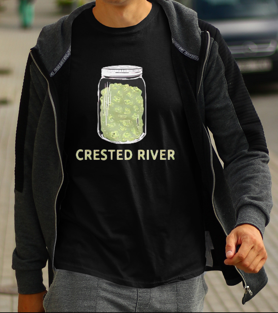Crested River Jar Of Green Buds T-Shirt