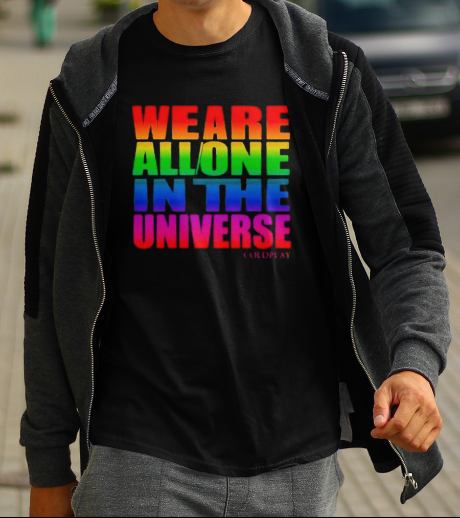 Coldplay We Are All One In The Universe T-Shirt