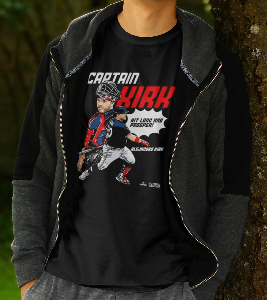 Alejandro Kirk Captain Kirk Hit Long And Prosper T-Shirt