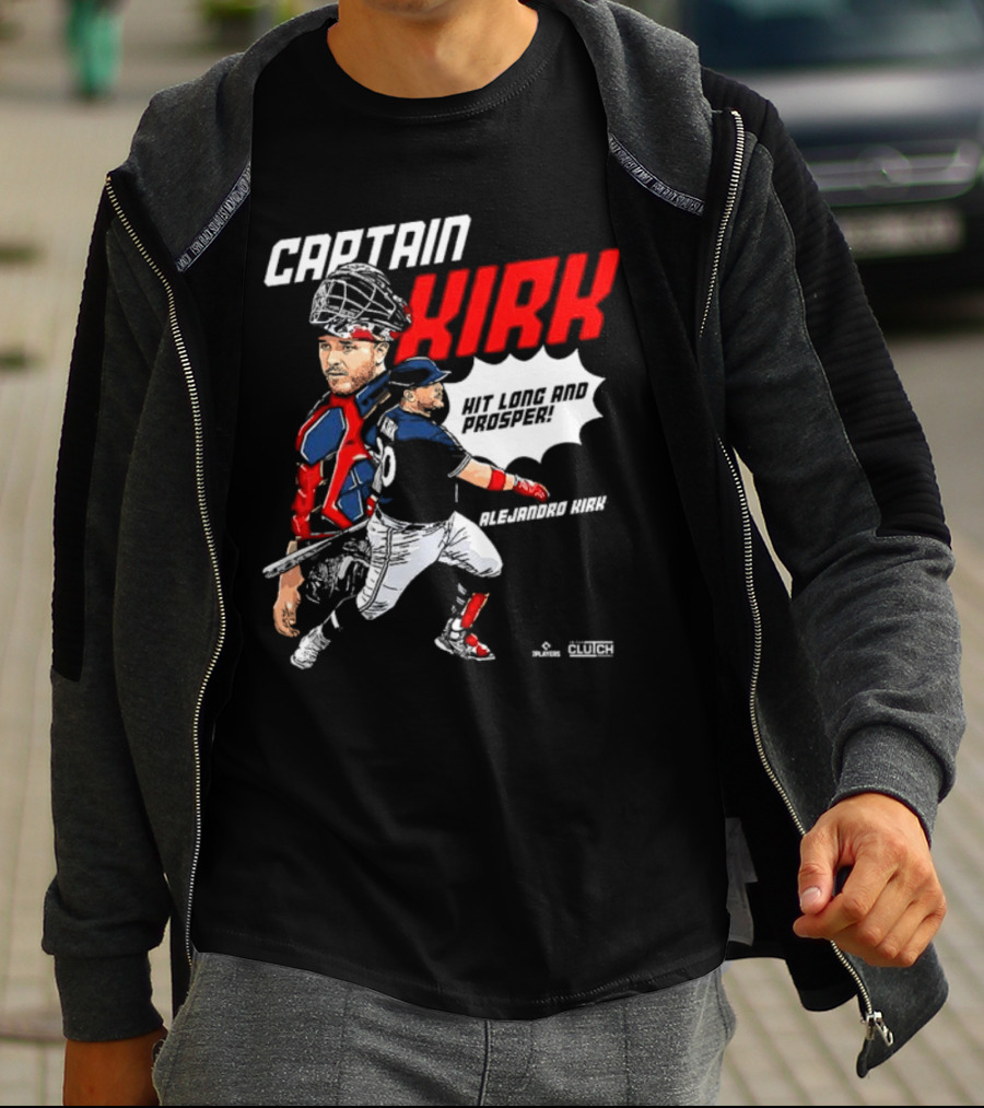 Alejandro Kirk Captain Kirk Hit Long And Prosper T-Shirt