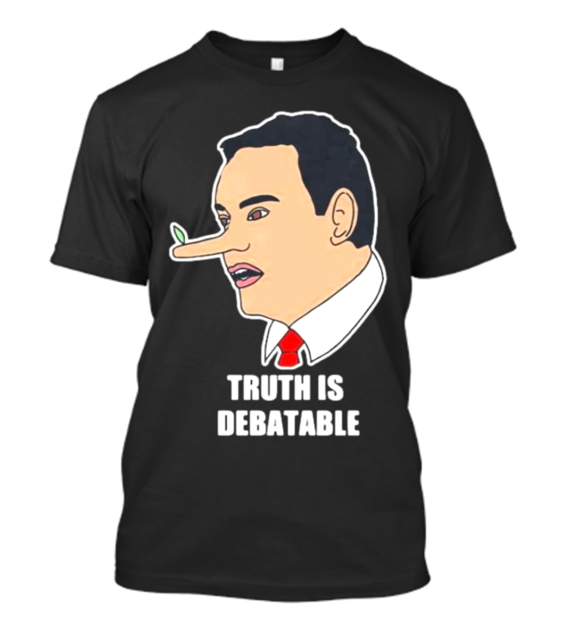 Funny George Santos Congressman Truth Is Debatable Nose T-Shirt