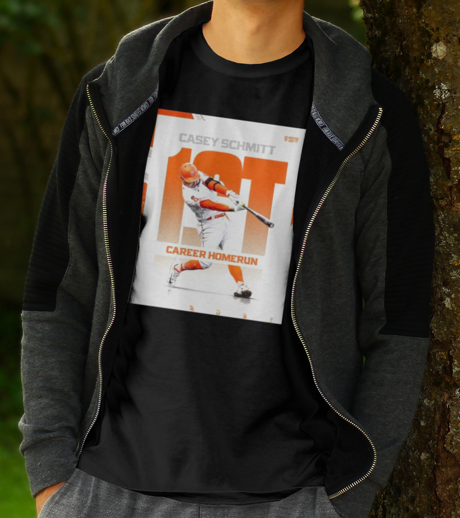 CASEY SCHMITT 1ST CAREER HOMERUN T-Shirt