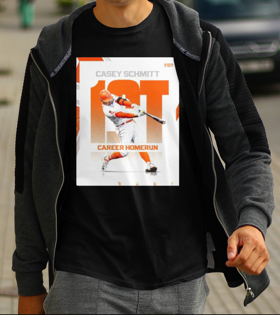 CASEY SCHMITT 1ST CAREER HOMERUN T-Shirt