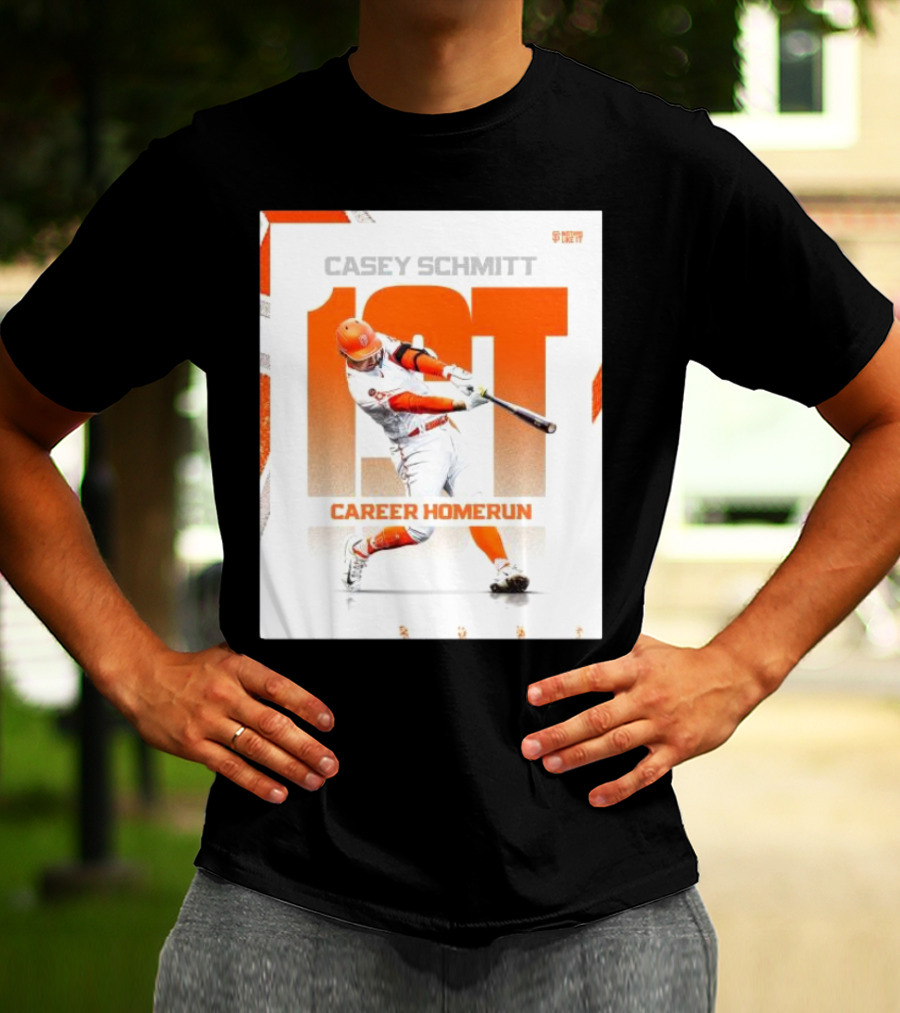 CASEY SCHMITT 1ST CAREER HOMERUN T-Shirt