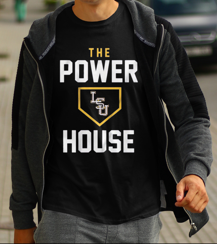 LSU Tigers The Powerhouse Baseball T-Shirt