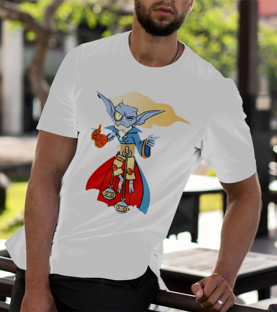 Gol Acheron Character From Jak And Daxter Franchise T-Shirt